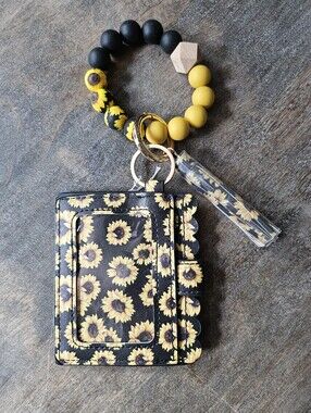 NWT Sunflower Wallet Wristlet